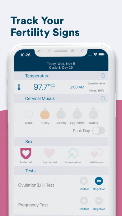 Kindara: Fertility Tracker Screenshot