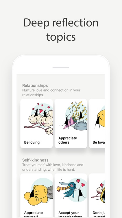 Reflect - guided daily journal