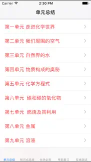 初中化学大全 iphone screenshot 1