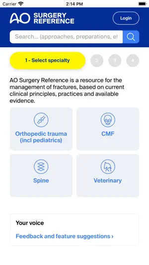 AO Surgery Reference screenshot 1
