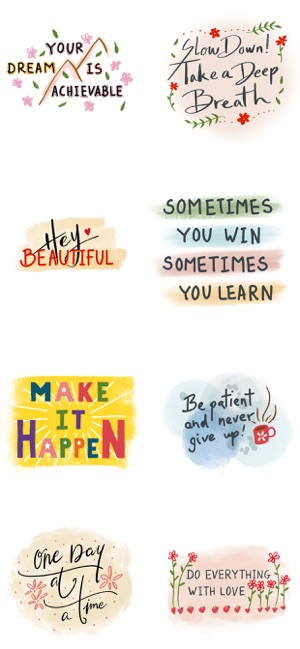 Motivational Self Care Sticker(圖3)-速報App