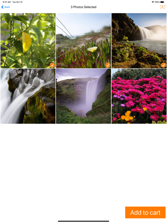 Fast Photo Print: Print Photos iPad screenshot 2 - Shopping app