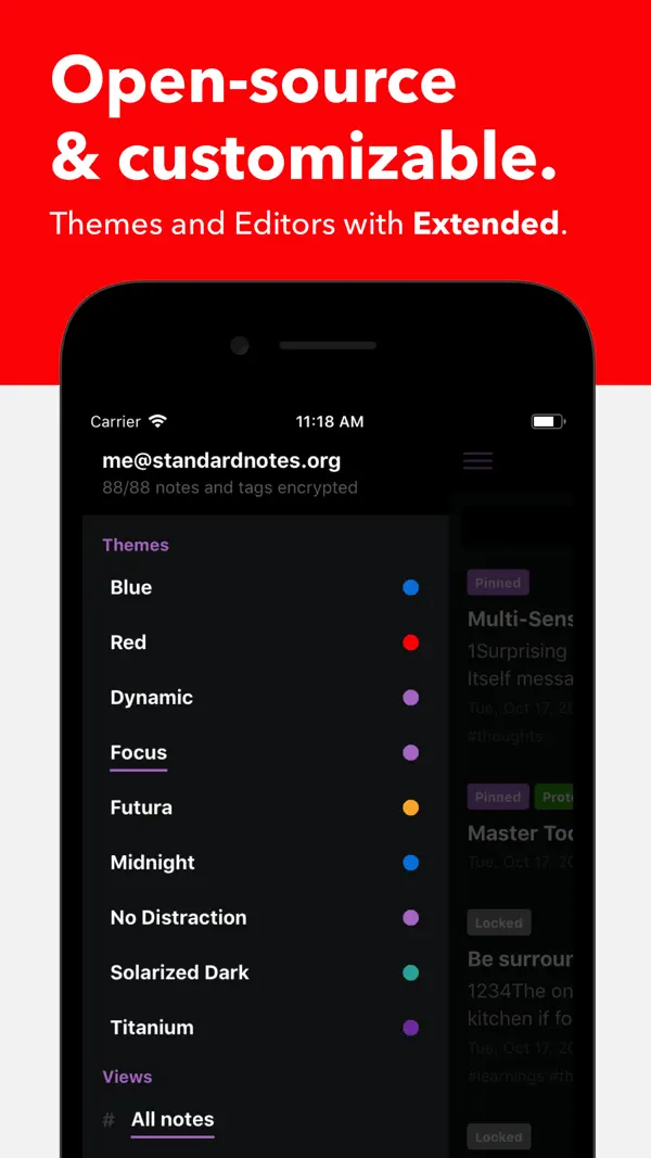 Standard Notes Screenshot 3
