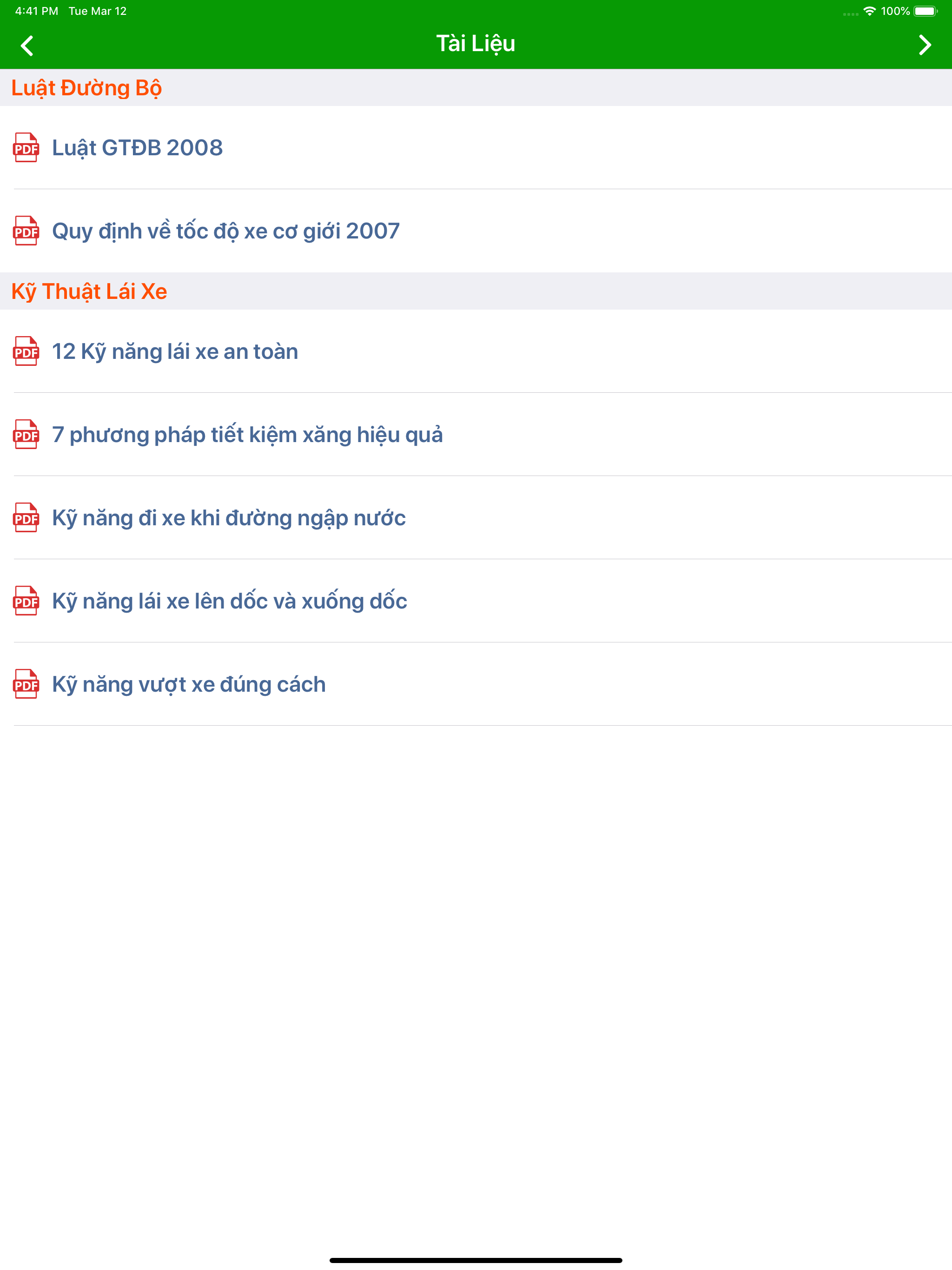 Hướng dẫn ôn thi GPLX hạng A1