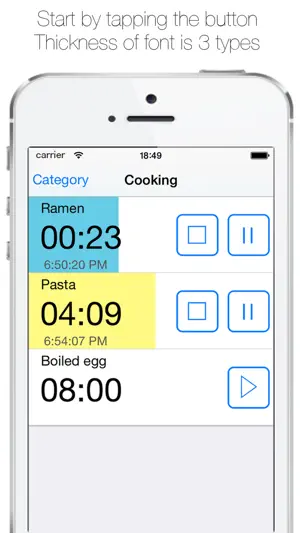 MultipleTimers+ screenshot 2
