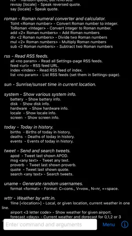 Game screenshot Command Line Program apk