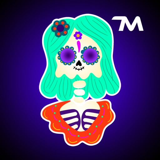 The Day Of The Dead Stickers
