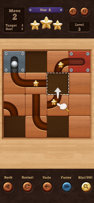 ‎Roll the Ball® - slide puzzle Screenshot