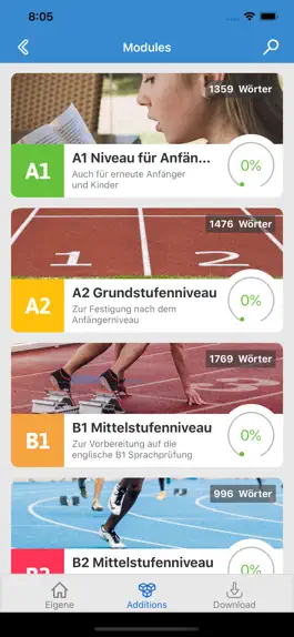 Game screenshot Wordzie Worttrainer Englisch apk