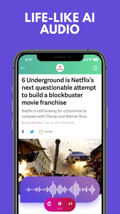 AudiBrow: News from Top Sites! screenshot-3