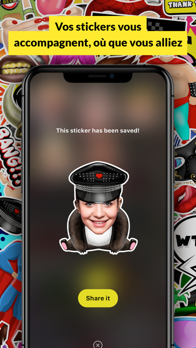 Screenshot #3 pour StickerBox - Selfie AI