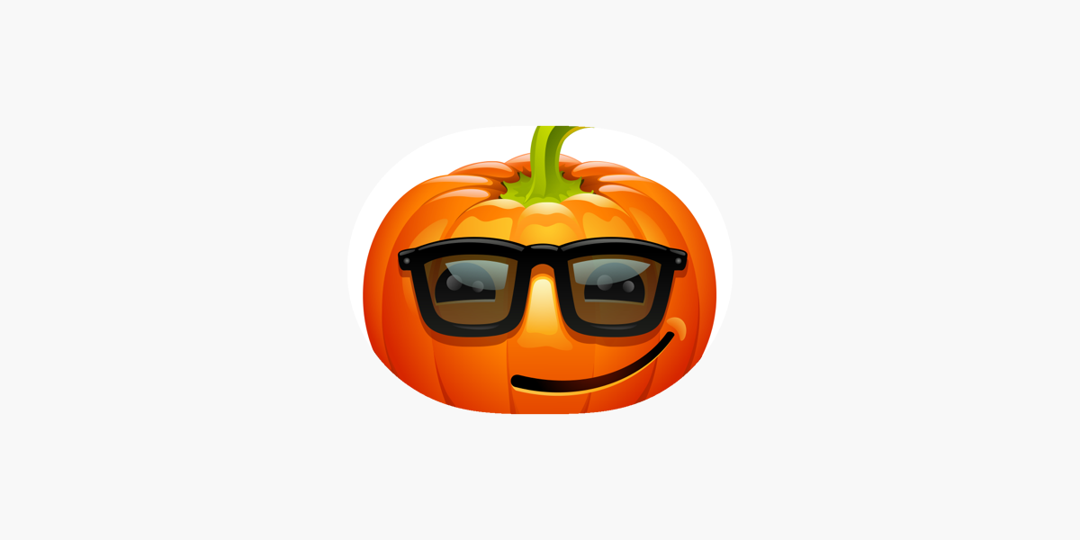 Halloween Pumpkin Sticker by Formlotse for iOS & Android