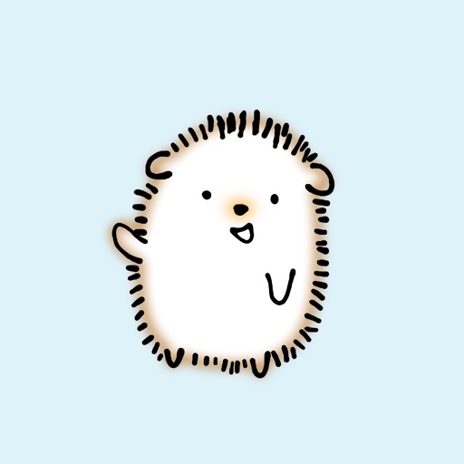 Hedgie the Hedgehog Stickers - AppWisp.com