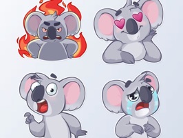 KoalaMoji - Koala Stickers