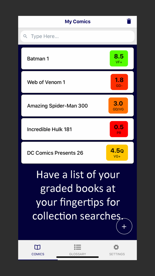 #2. SpotOn Grading System Comic Ed (iOS) 由: Fenix Flame Comics, LLC