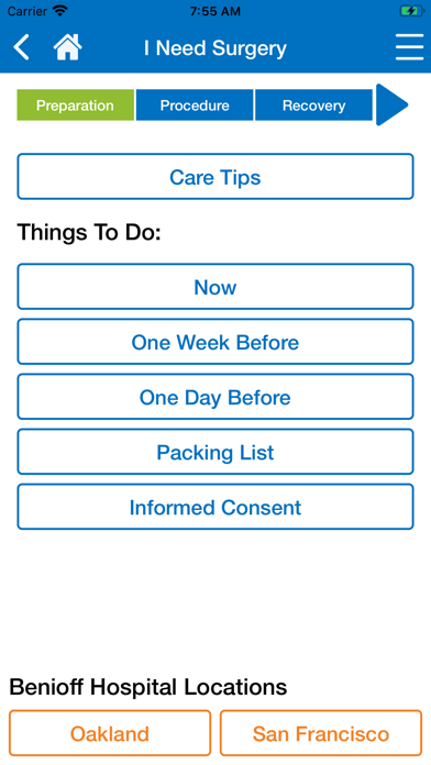 UCSF BreakItDown iPhone screenshot 4 - Reference app