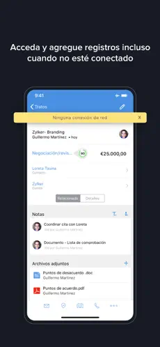 Capture 4 Zoho CRM - Ventas y marketing iphone