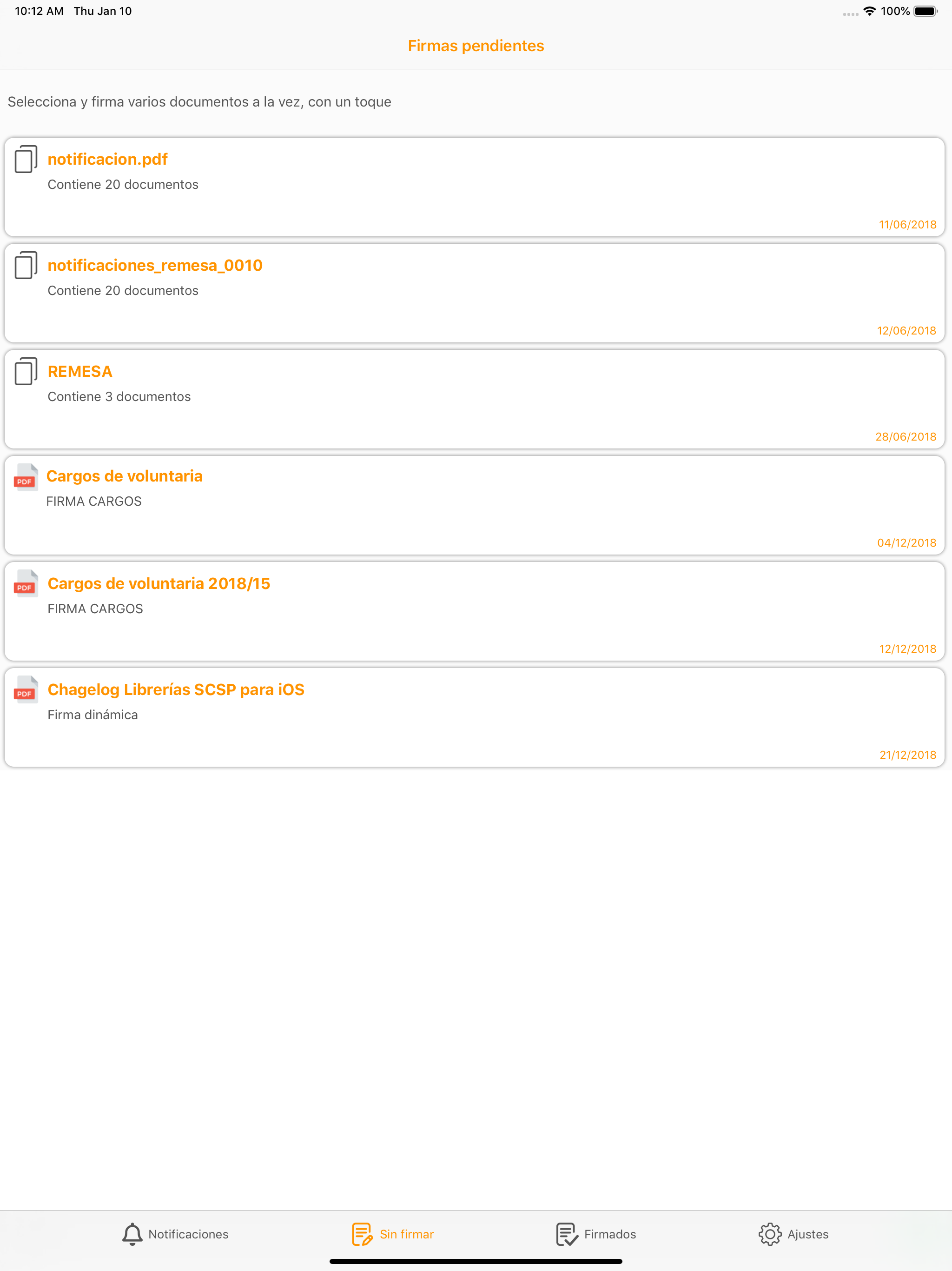 ATM Portafirmas screenshot 6