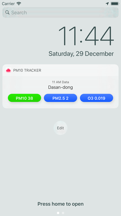 PM10 Tracker (미세먼지알림이)のおすすめ画像4