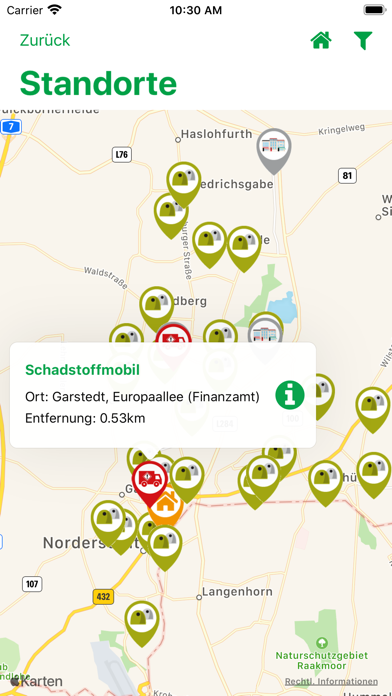 Abfall App Norderstedt Screenshot