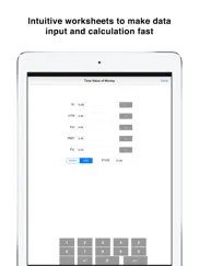 10bii+ financial calculator айпад изображения 2