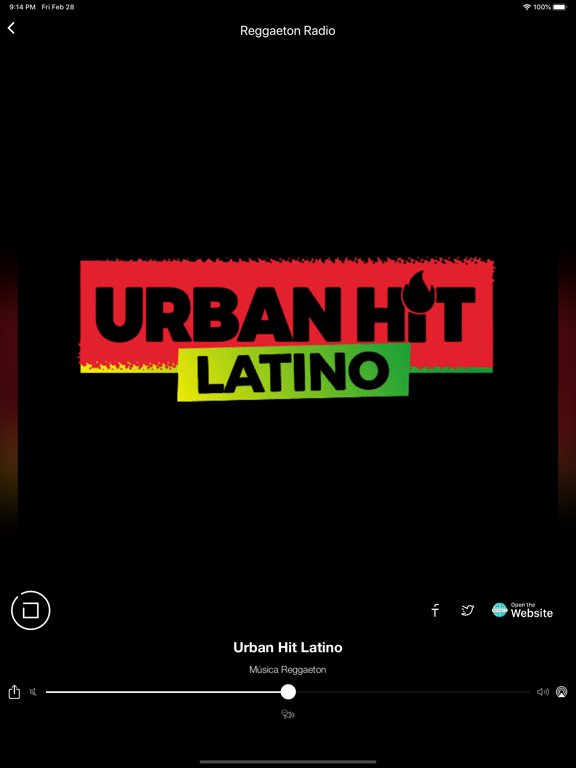 Reggaeton Music Mix Radios iPad screenshot 4 - Music app