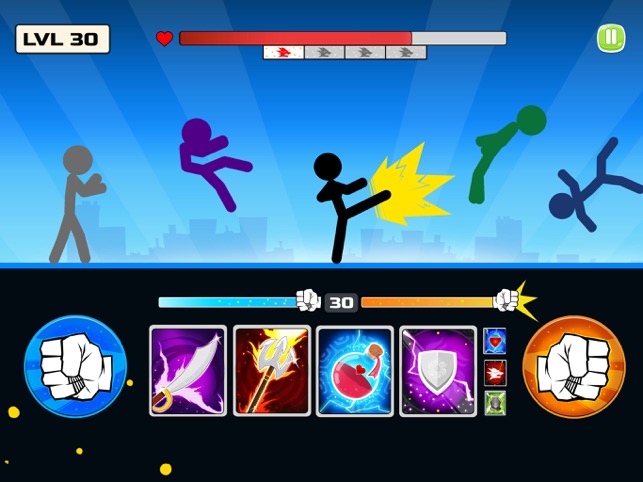 Stickman fighter : Epic battle on the App Store