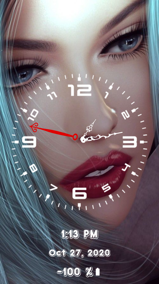 #3. Analog Clock - Stand Face Time (iOS) 来自: Asadullah Yaseen