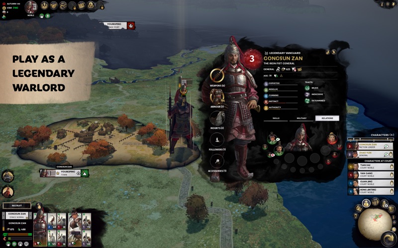 total war: three kingdoms iphone screenshot 2