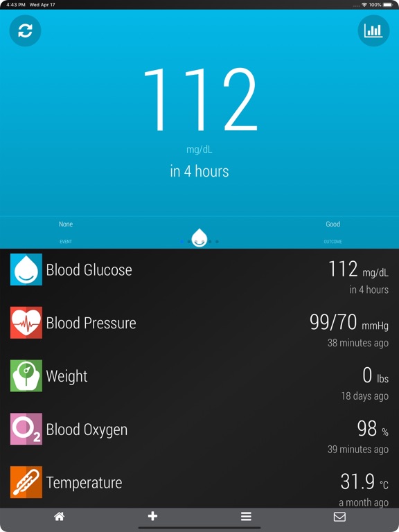 Smart Health 1on1 iPad screenshot 1 - Medical app