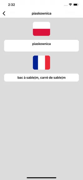 Game screenshot Dictionnaire Polonais-Français apk