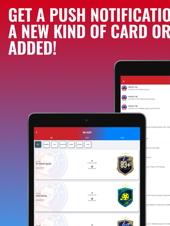 FUT Scoreboard - Track & Alert iPad screenshot 7 - Sports app