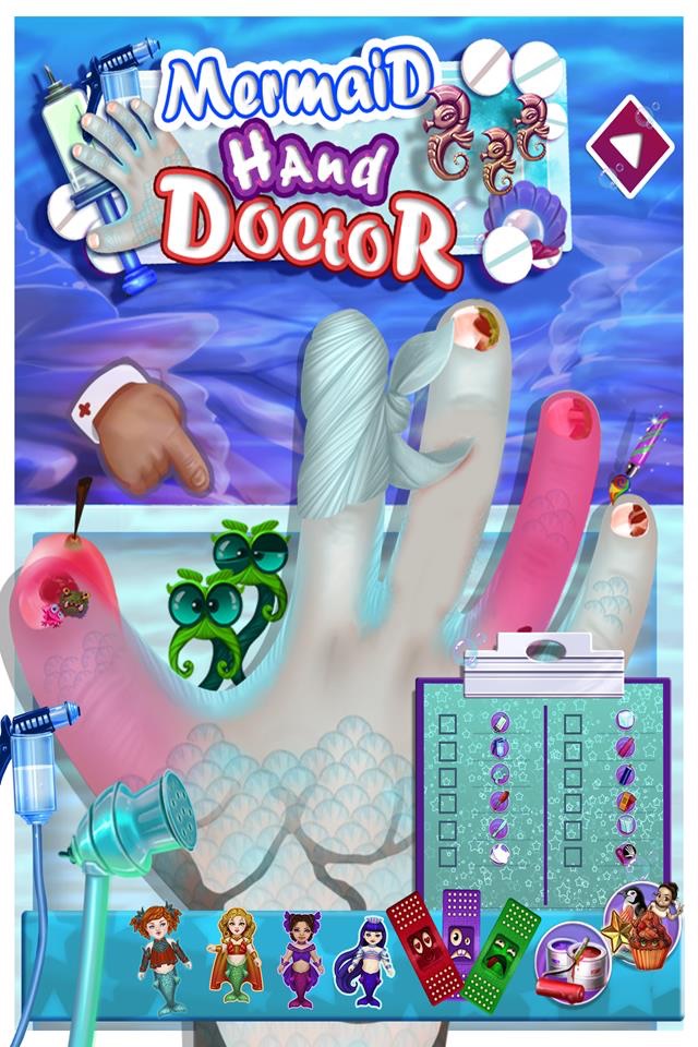 Little Mermaid Sea Hand Doctor screenshot 3