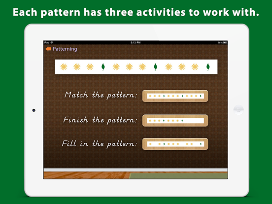 Screenshot #5 pour Montessori Pre-Math Patterning