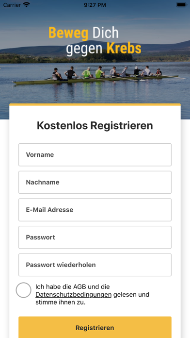 Beweg Dich gegen Krebs Screenshot