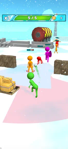 Game screenshot Snowballs fight apk