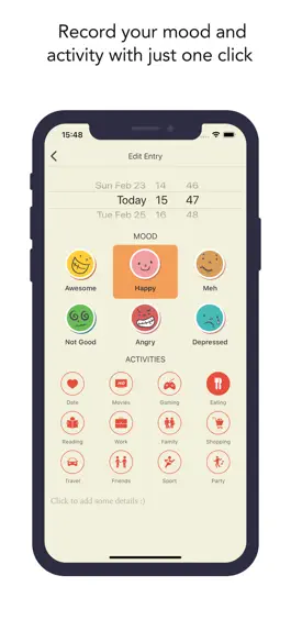 Game screenshot Emoly - Personal Mood Tracker mod apk