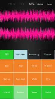 signal generator - wave iphone screenshot 1