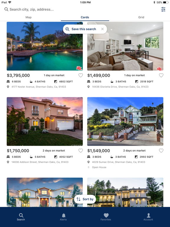 CAPS Realty iPad screenshot 2 - Lifestyle app