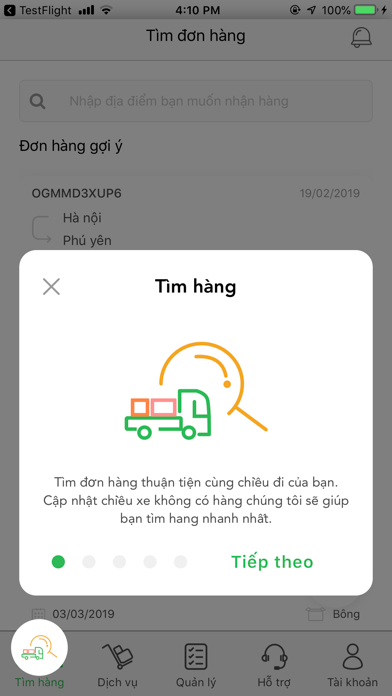 Screenshot #1 pour IZIVAN-CHỦ XE