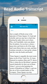 New York City GPS Audio Tour screenshot