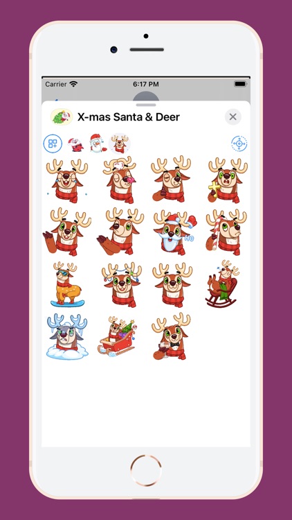 X-mas Santa & Deer screenshot-3