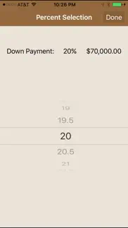 mortgage calculator pro iphone screenshot 2