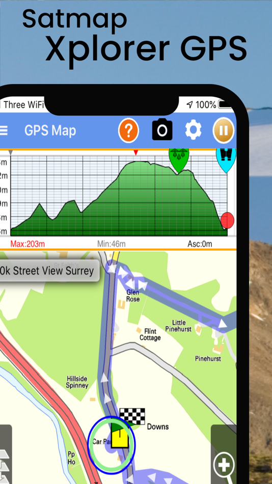 #1. Xplorer GPS (iOS) 由: Satmap Software Limited