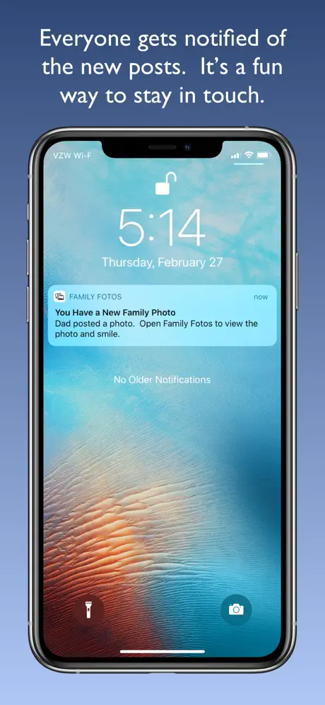 Family Fotos - keep in touch