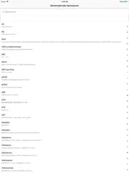 dictionnaire des synonymes iPad Captures Décran 1