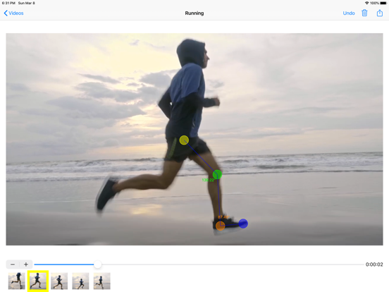 Screenshot #4 pour Angles - Video Goniometer