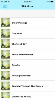 relaxing music collection iphone capturas de pantalla 2