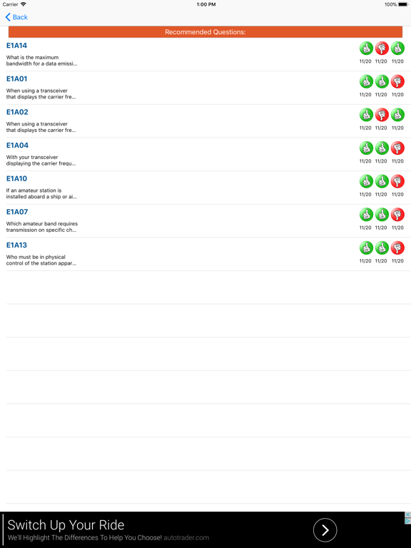 Ham Radio Exam Extra iPad screenshot 5 - Education app