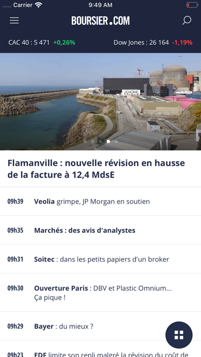 Screenshot #1 pour Boursier.com